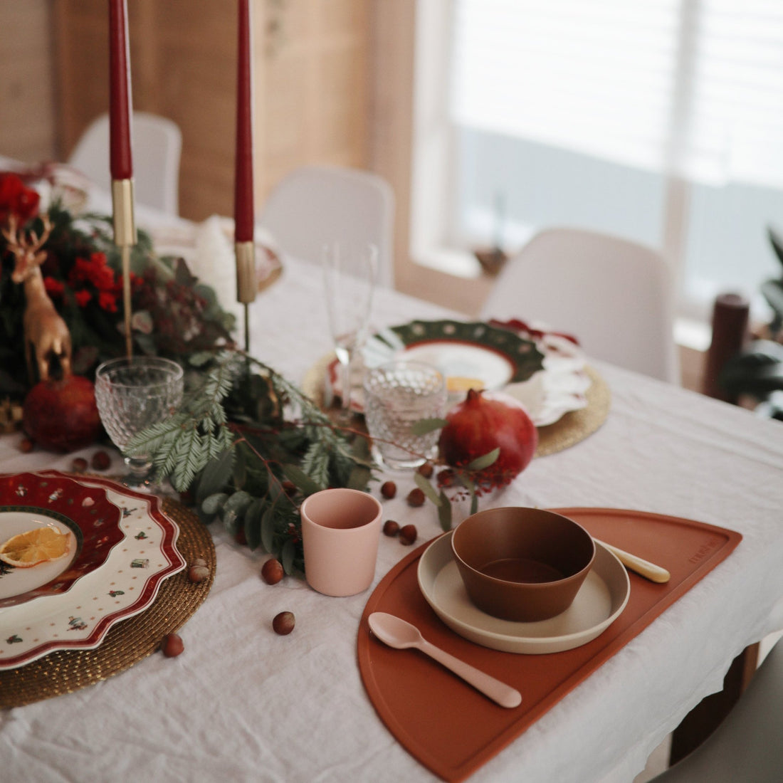 Round Dinnerware Plates - Norani Baby