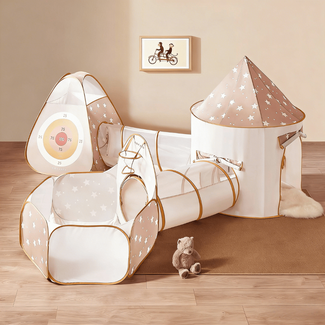 Tiny Land® Discovery 5 - in - 1 Play Tunnel With no Balls - Norani Baby