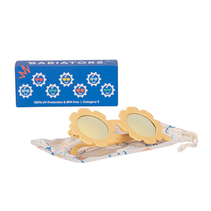 Sun Ray Flower | Yellow Polarized Mirrored Lenses