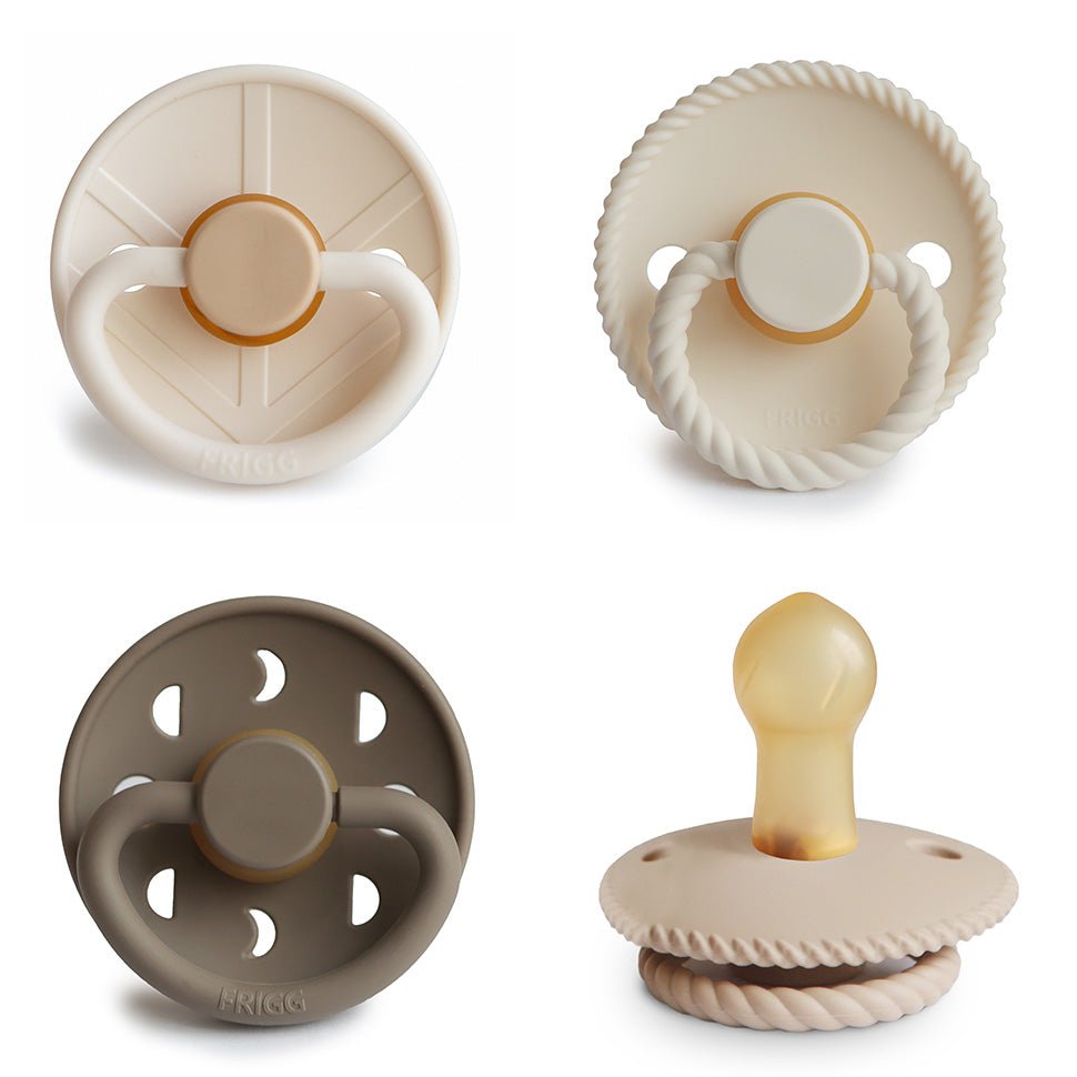 FRIGG Natural Rubber Pacifier 4 - Pack - Norani Baby