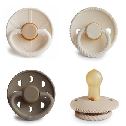FRIGG Natural Rubber Pacifier 4 - Pack - Norani Baby