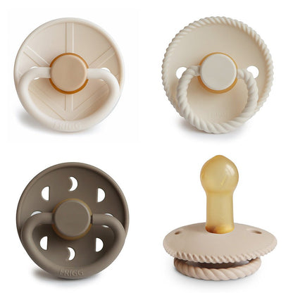 FRIGG Natural Rubber Pacifier 4 - Pack - Norani Baby