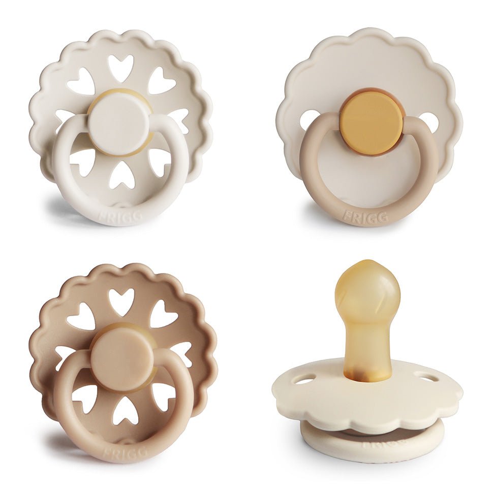 FRIGG Natural Rubber Pacifier 4 - Pack - Norani Baby