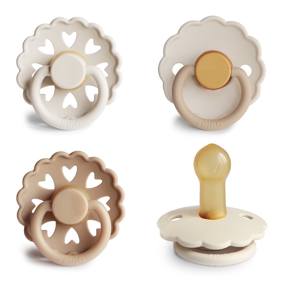 FRIGG Natural Rubber Pacifier 4 - Pack - Norani Baby