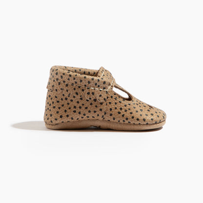 Almond Speckles Mary Jane Baby Shoe - Norani Baby