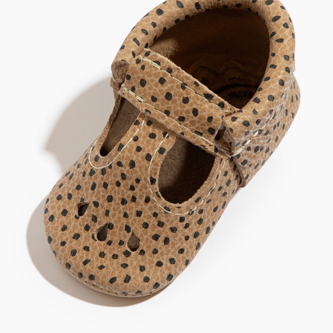 Almond Speckles Mary Jane Baby Shoe - Norani Baby