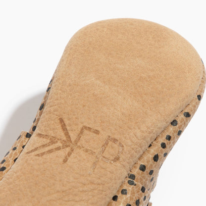 Almond Speckles Mary Jane Baby Shoe - Norani Baby