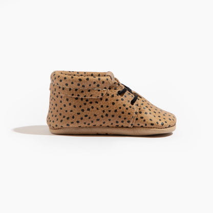 Almond Speckles Oxford Baby Shoe - Norani Baby
