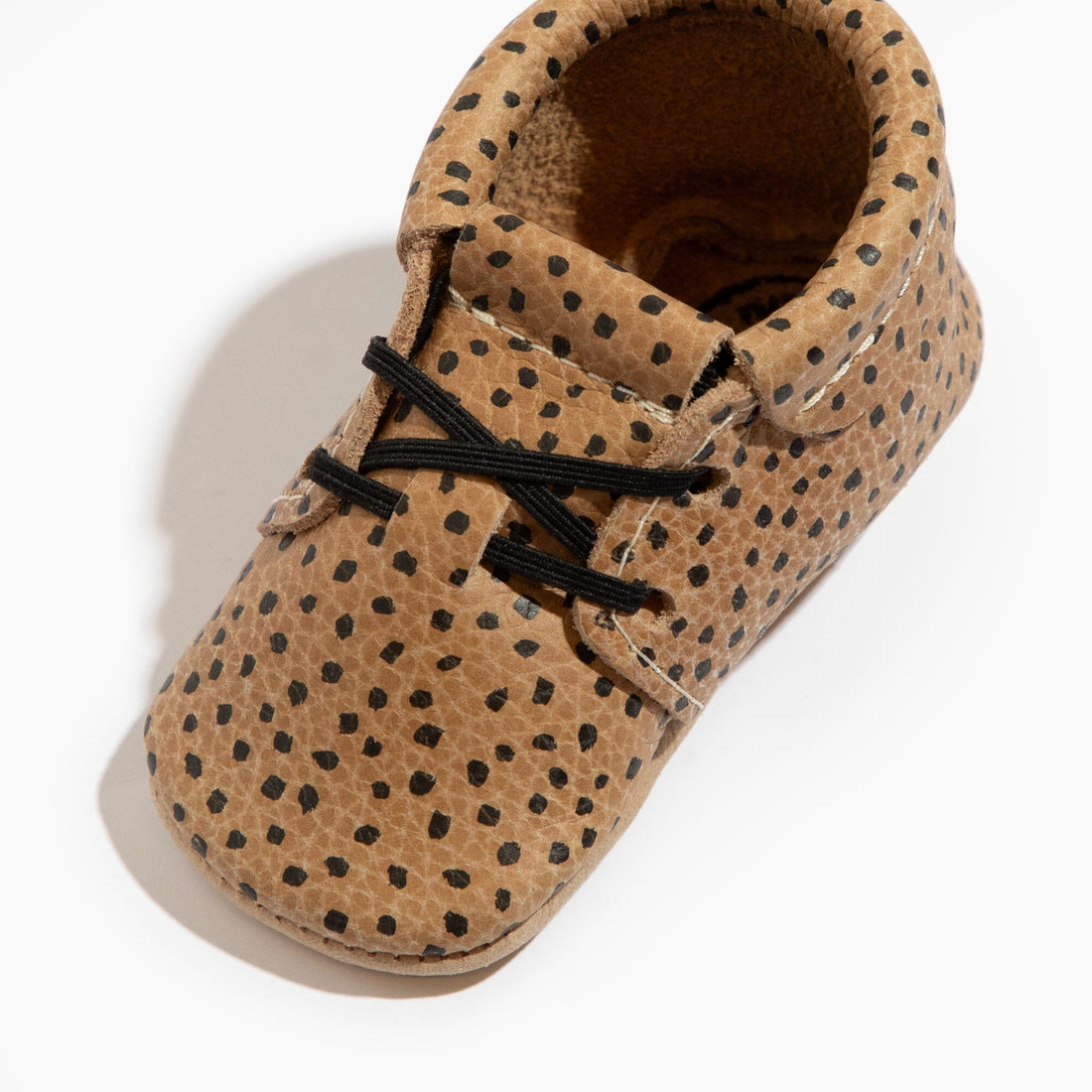 Almond Speckles Oxford Baby Shoe - Norani Baby