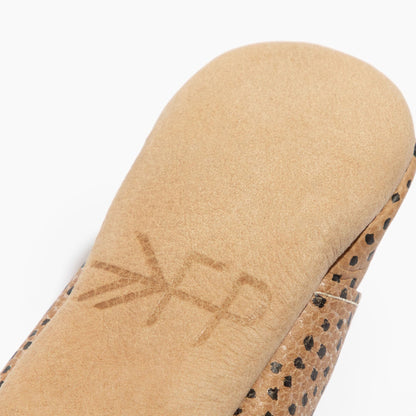 Almond Speckles Oxford Baby Shoe - Norani Baby
