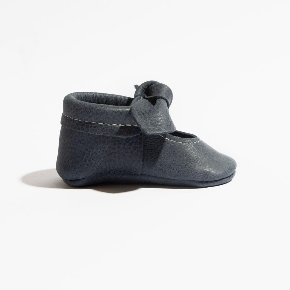 Alta Knotted Bow Baby Shoe - Norani Baby