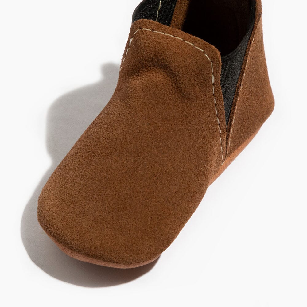 Amber Suede Chelsea Boot Baby Shoe - Norani Baby