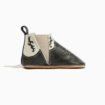 Ebony Cowboy Chelsea Boot Baby Shoe - Norani Baby