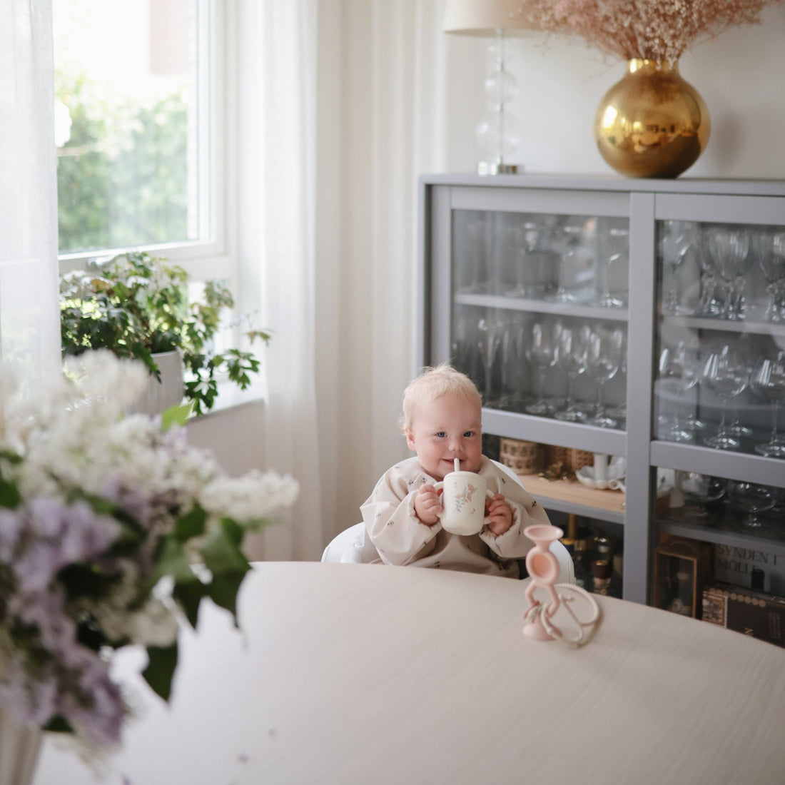 Silicone Training Cup + Straw - Norani Baby