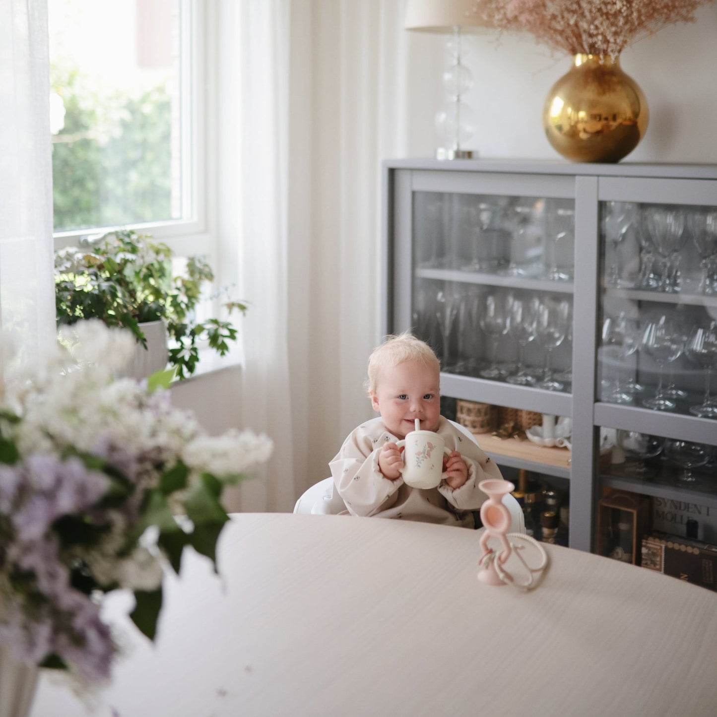 Silicone Training Cup + Straw - Norani Baby