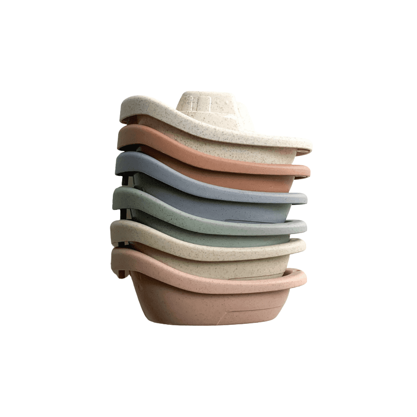 Wheat Straw Boat 6 - Piece Set - Norani Baby