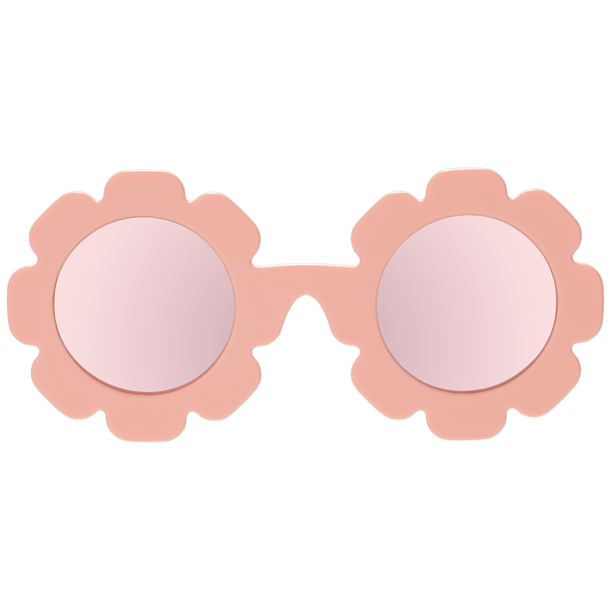 Peachy Keen Flower I Polarized Rose Gold Mirrored Lenses