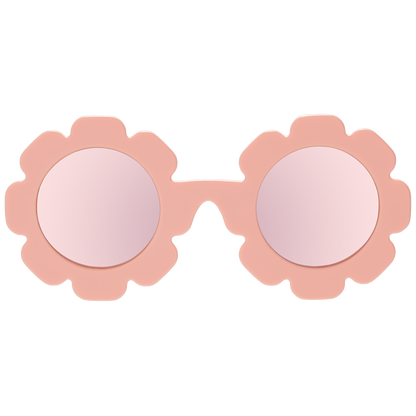 Peachy Keen Flower I Polarized Rose Gold Mirrored Lenses