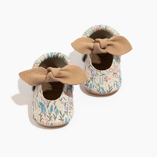 Bloom Knotted Bow Baby Shoe - Norani Baby
