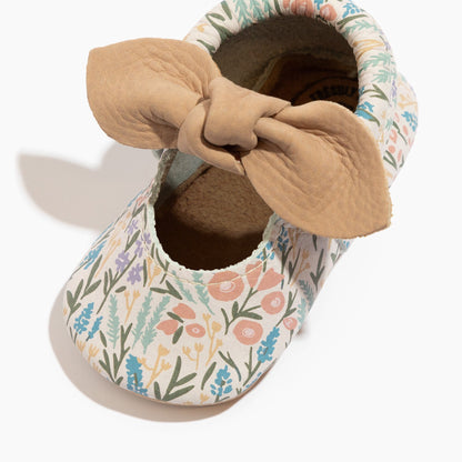 Bloom Knotted Bow Baby Shoe - Norani Baby