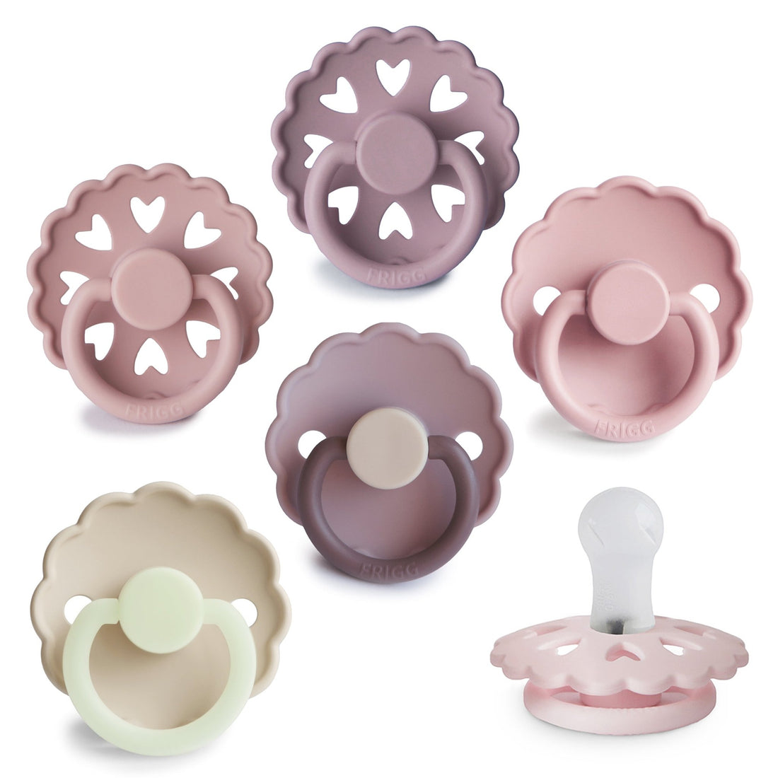 FRIGG Silicone Pacifier 6 - Pack - Norani Baby