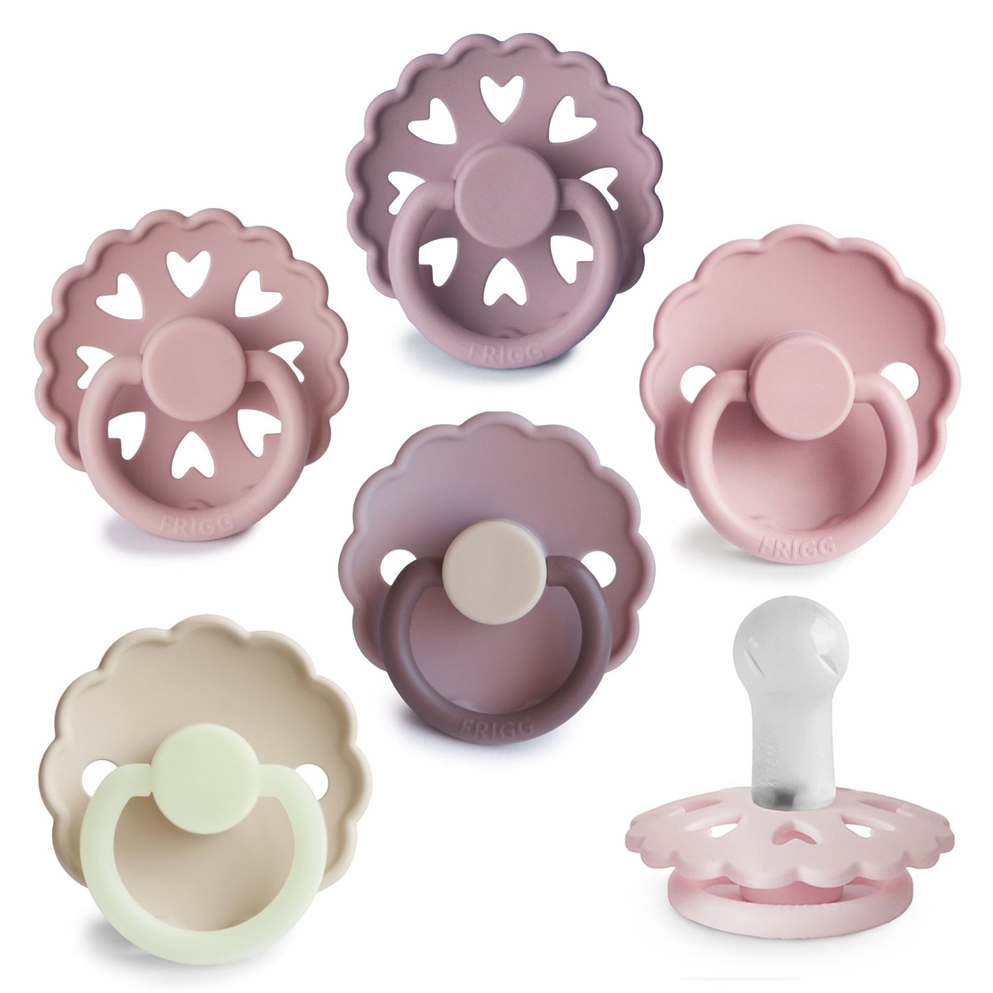 FRIGG Silicone Pacifier 6 - Pack - Norani Baby