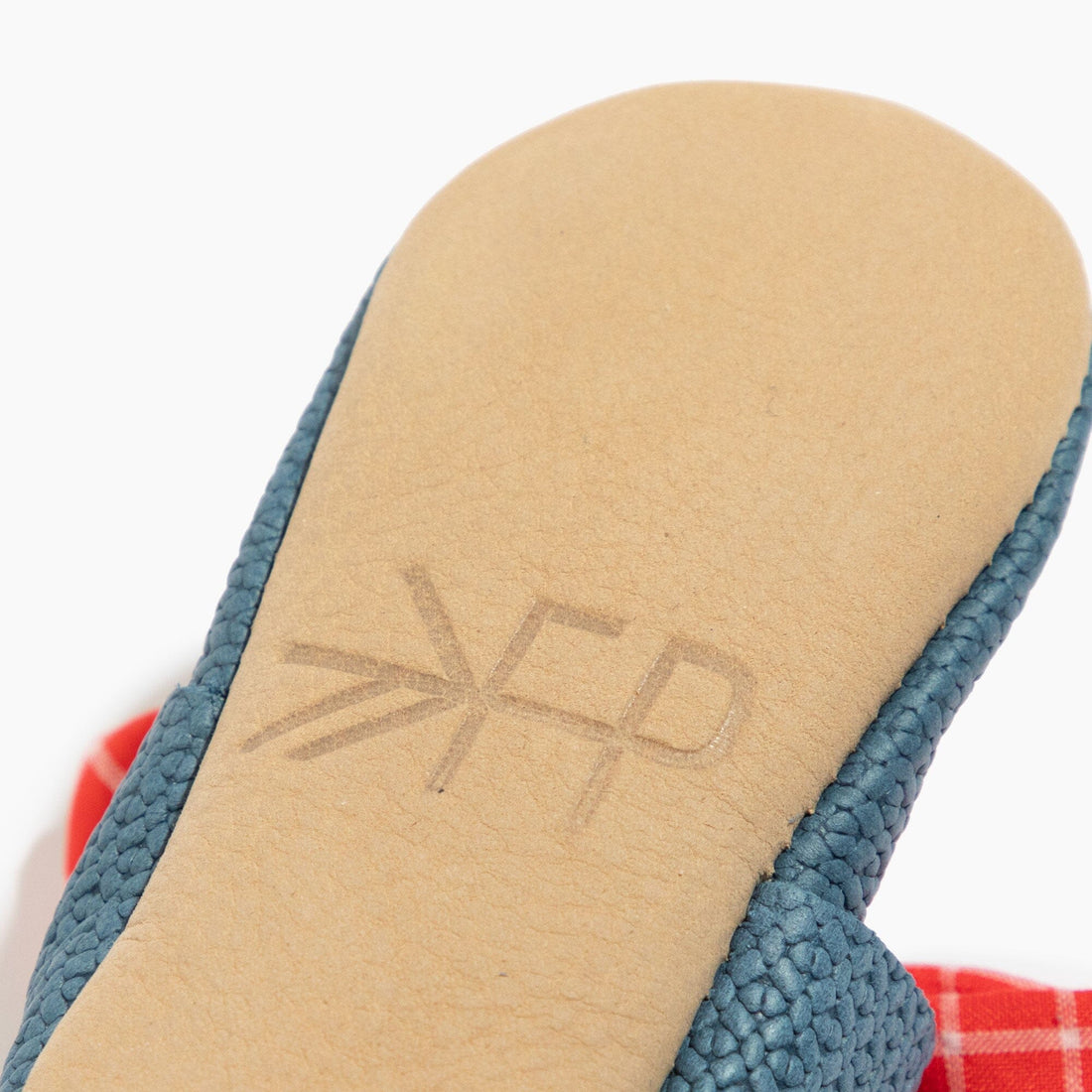 Blue Jean Knotted Bow Baby Shoe - Norani Baby