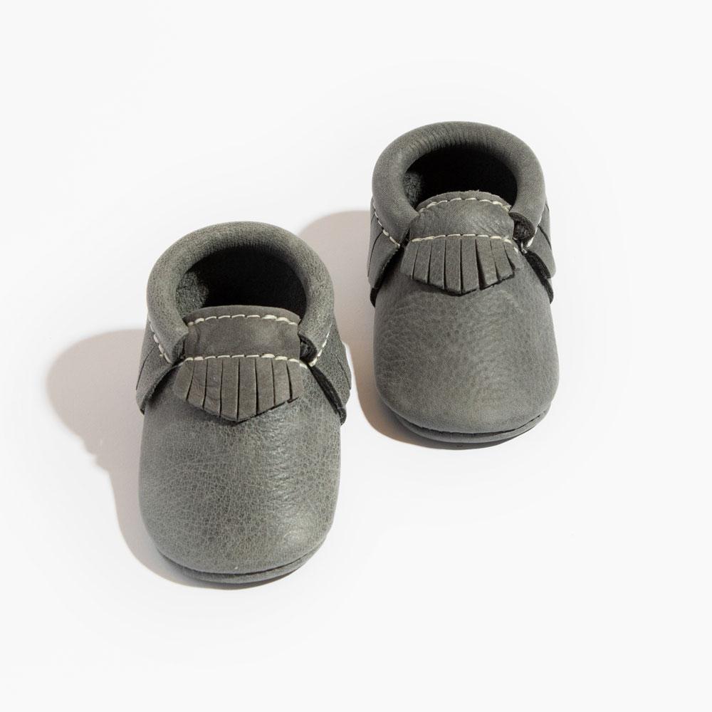 Blue Spruce Moccasin Baby Shoe - Norani Baby