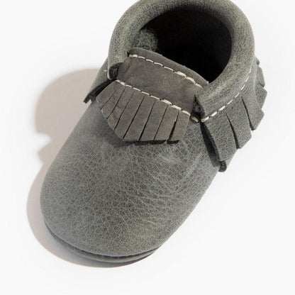 Blue Spruce Moccasin Baby Shoe - Norani Baby