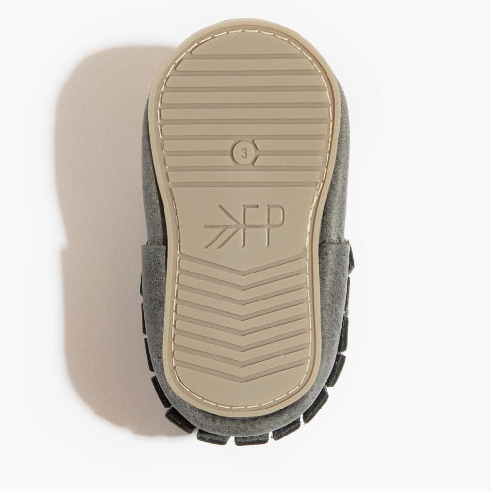 Blue Spruce Moccasin Baby Shoe - Norani Baby