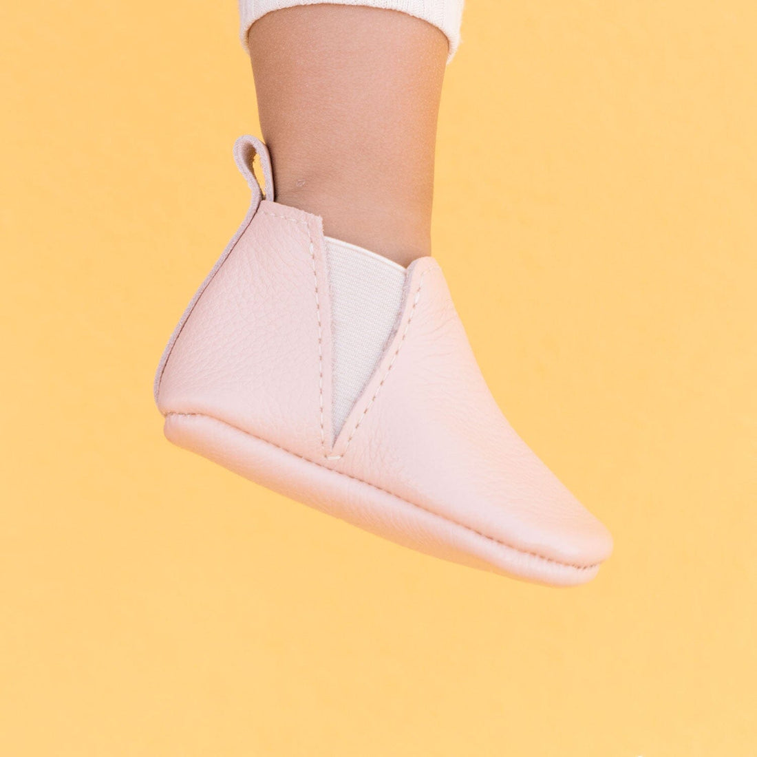 Blush Chelsea Boot Baby Shoe - Norani Baby
