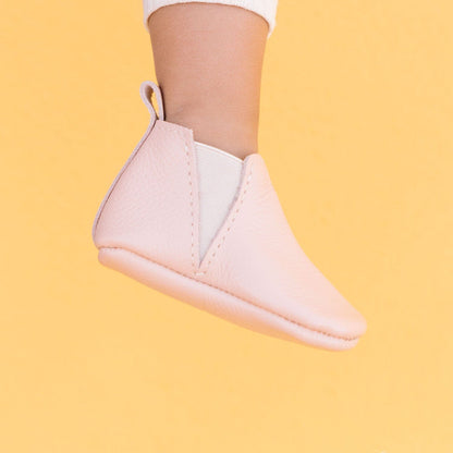 Blush Chelsea Boot Baby Shoe - Norani Baby