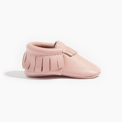 Blush Moccasin Baby Shoe - Norani Baby