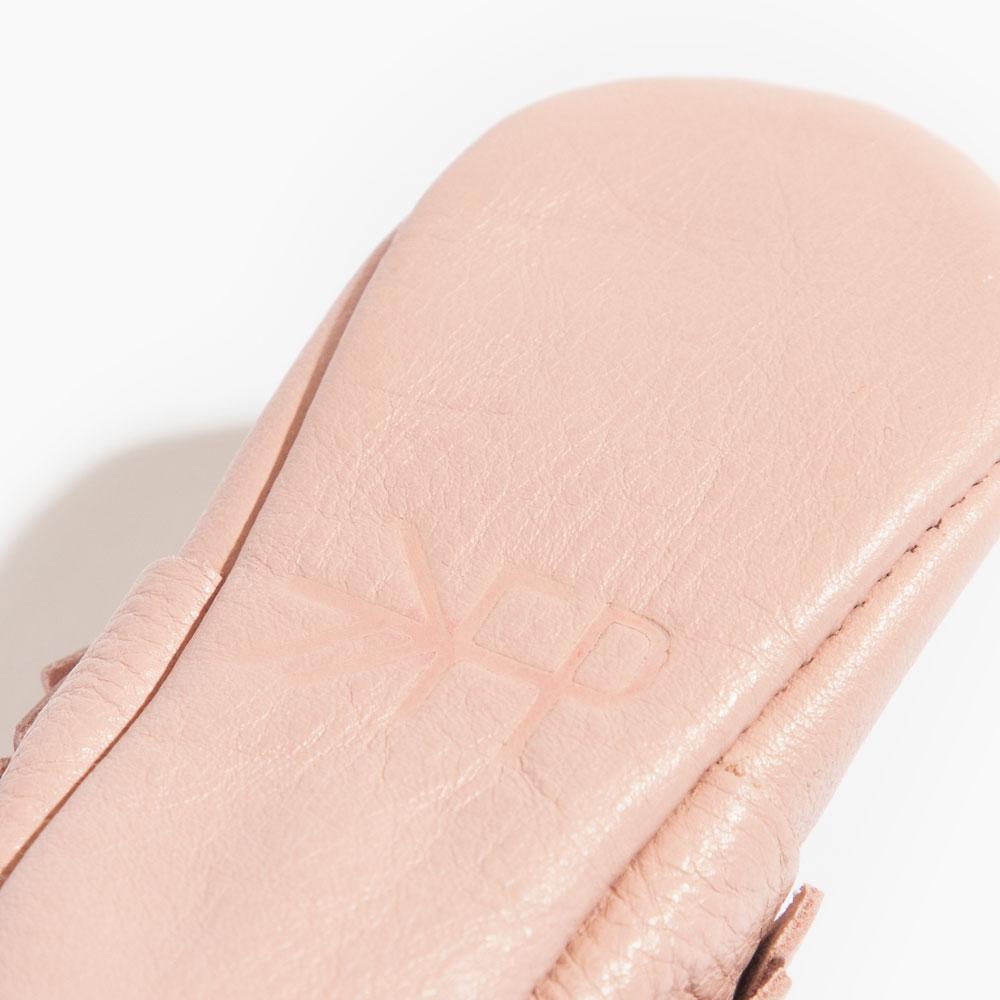 Blush Moccasin Baby Shoe - Norani Baby