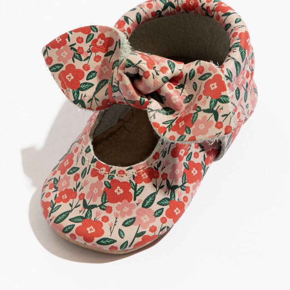 Bouquet Knotted Bow Baby Shoe - Norani Baby