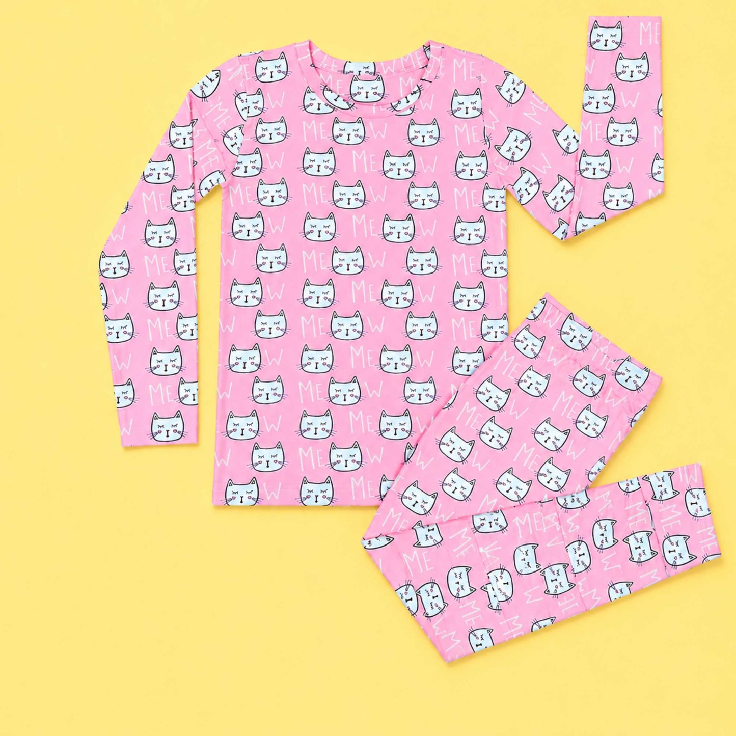 Modal Kids Pajamas - Kitty Cats - Norani Baby