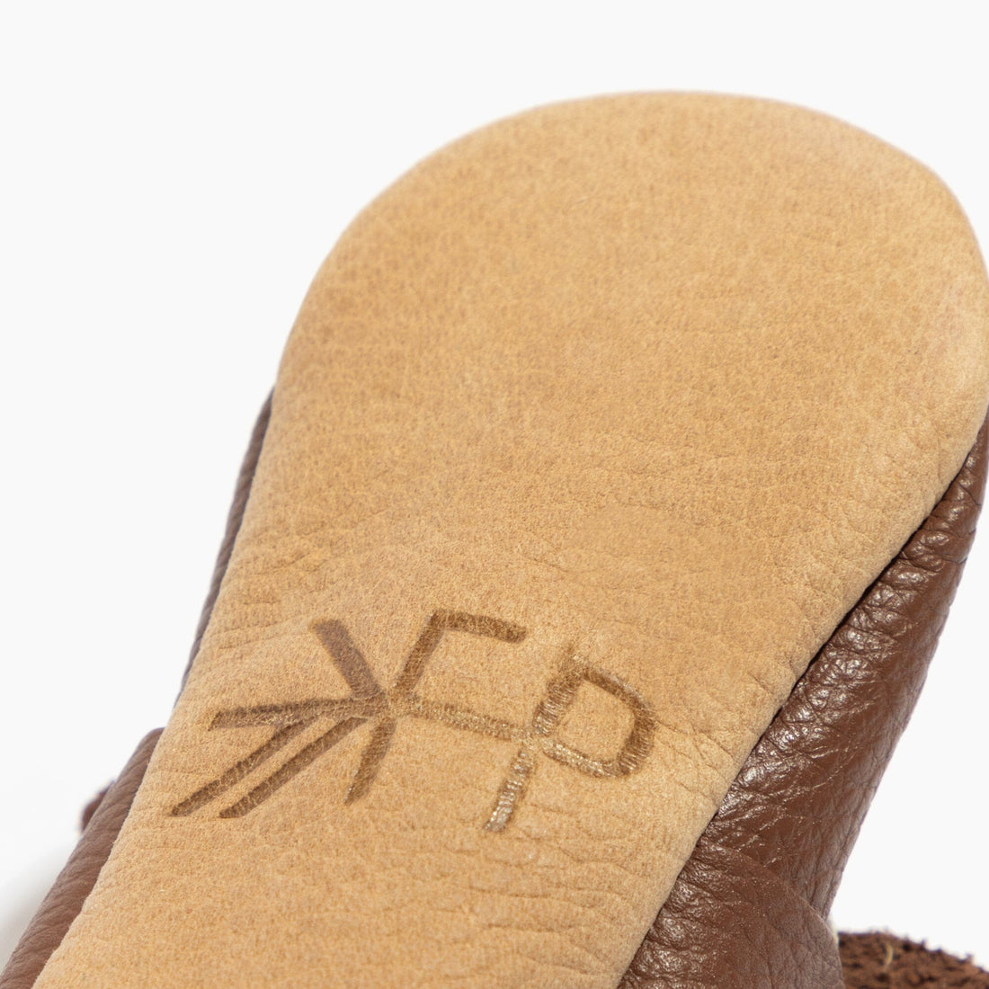 Chestnut Knotted Bow Baby Shoe - Norani Baby