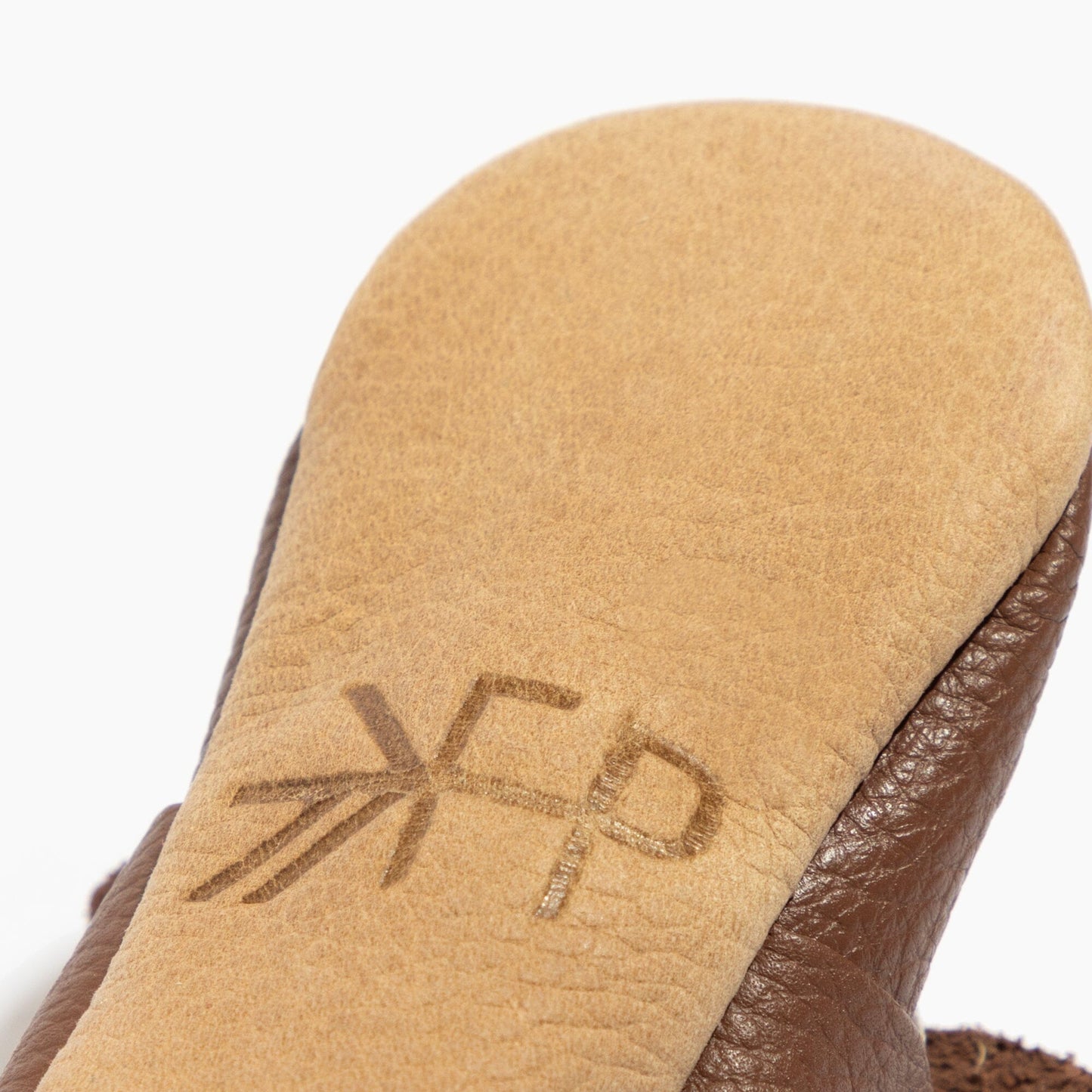 Chestnut Knotted Bow Baby Shoe - Norani Baby