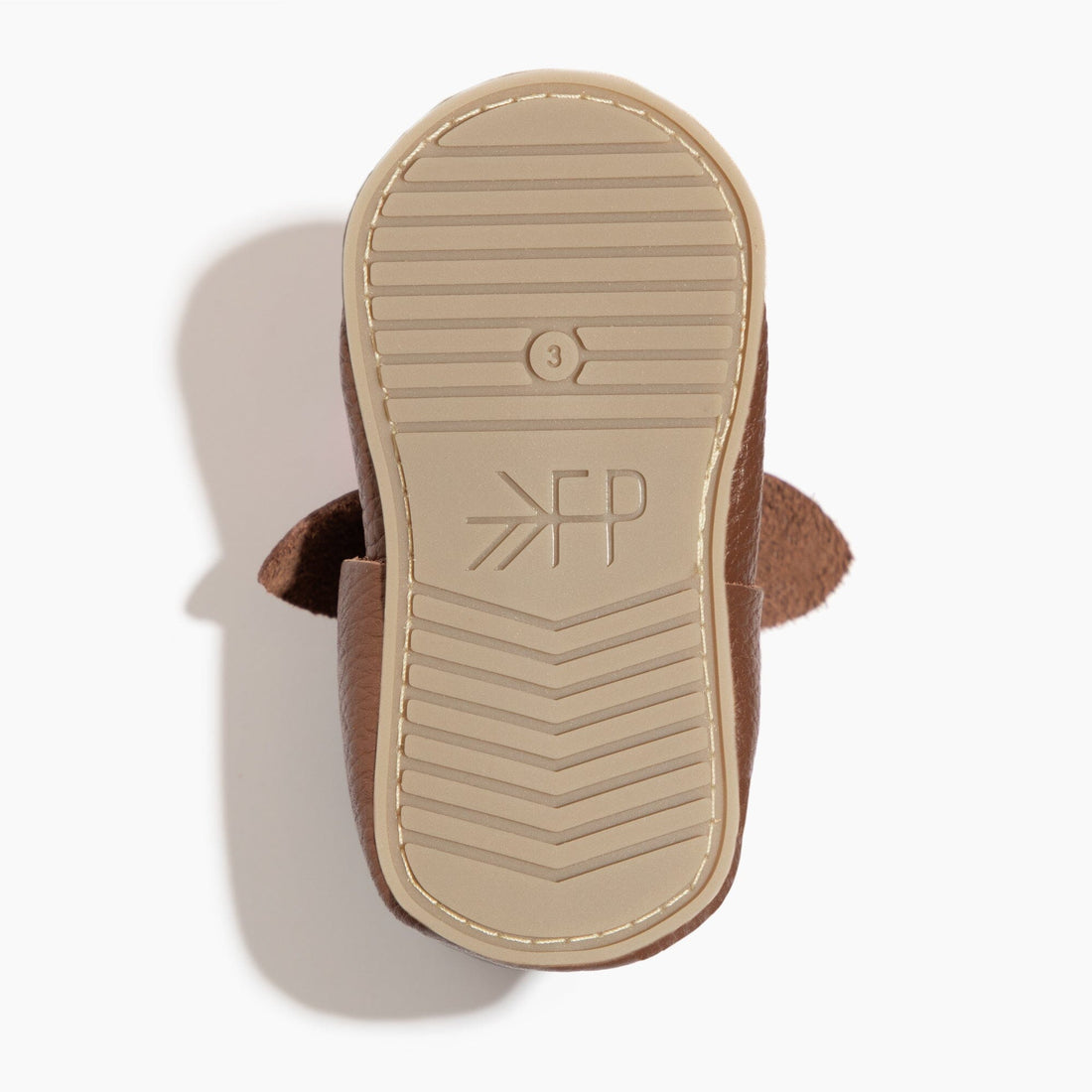 Chestnut Knotted Bow Baby Shoe - Norani Baby