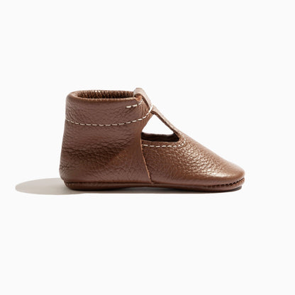 Chestnut T - Bar Baby Shoe - Norani Baby
