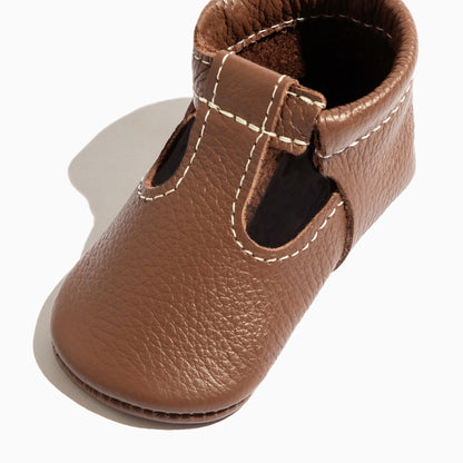 Chestnut T - Bar Baby Shoe - Norani Baby