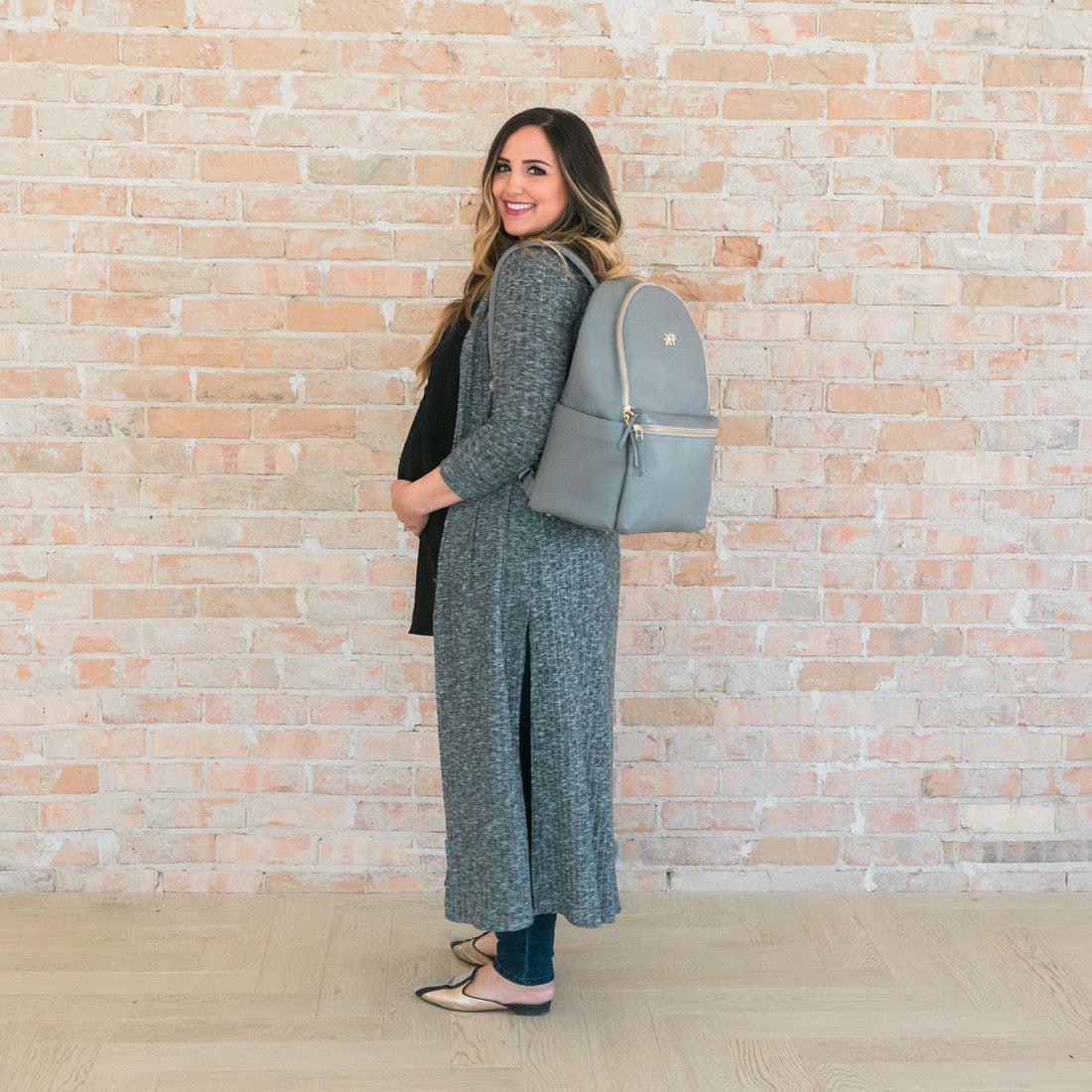 Stone Classic City Diaper Bag II - Norani Baby