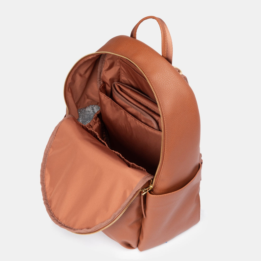 Cognac Classic City Diaper Bag II - Norani Baby