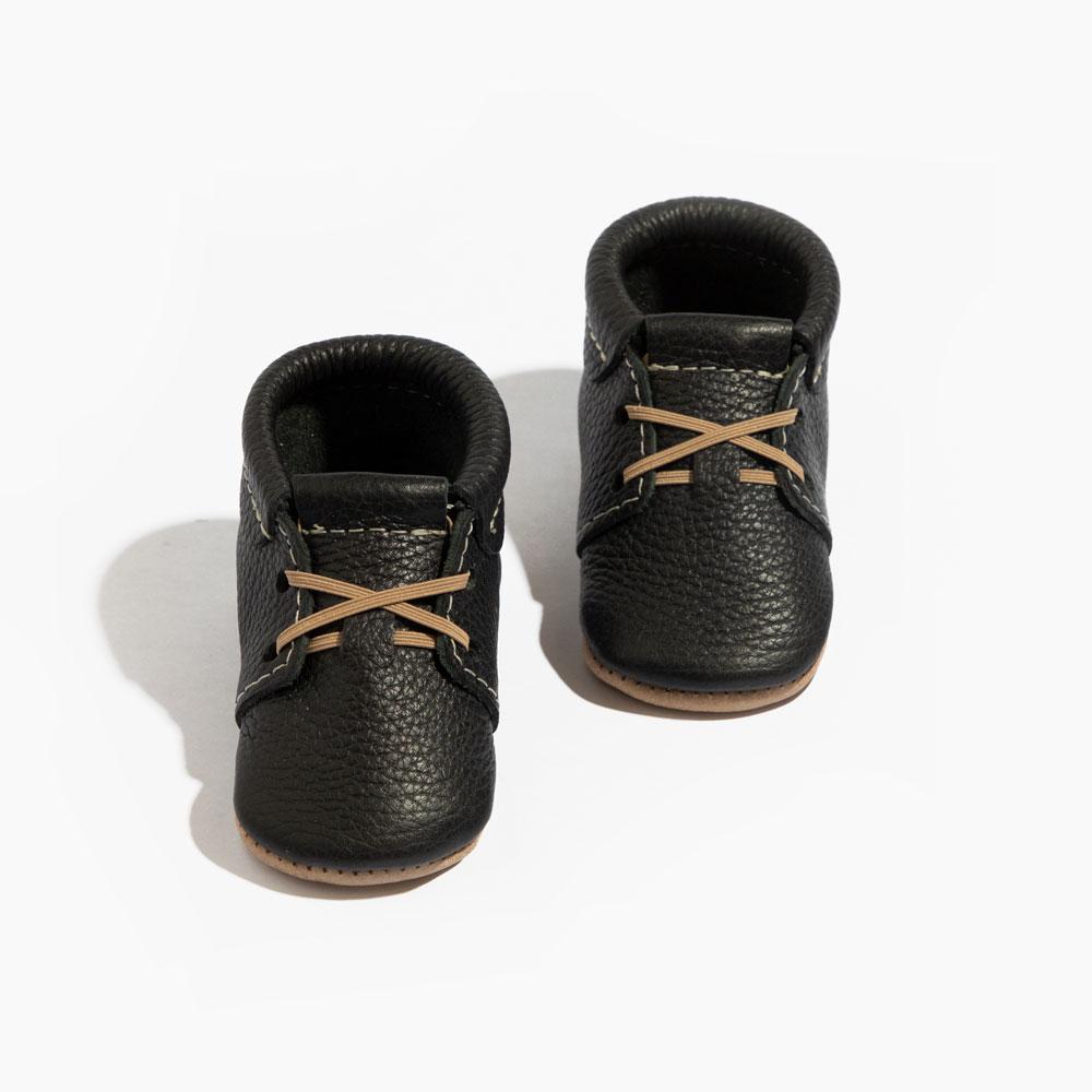 Ebony Oxford Baby Shoe - Norani Baby
