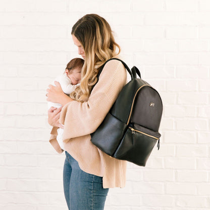 Ebony Classic City Diaper Bag II - Norani Baby