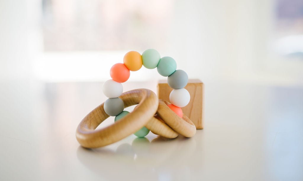 Saturn Ring Wooden Baby Teether - Norani Baby