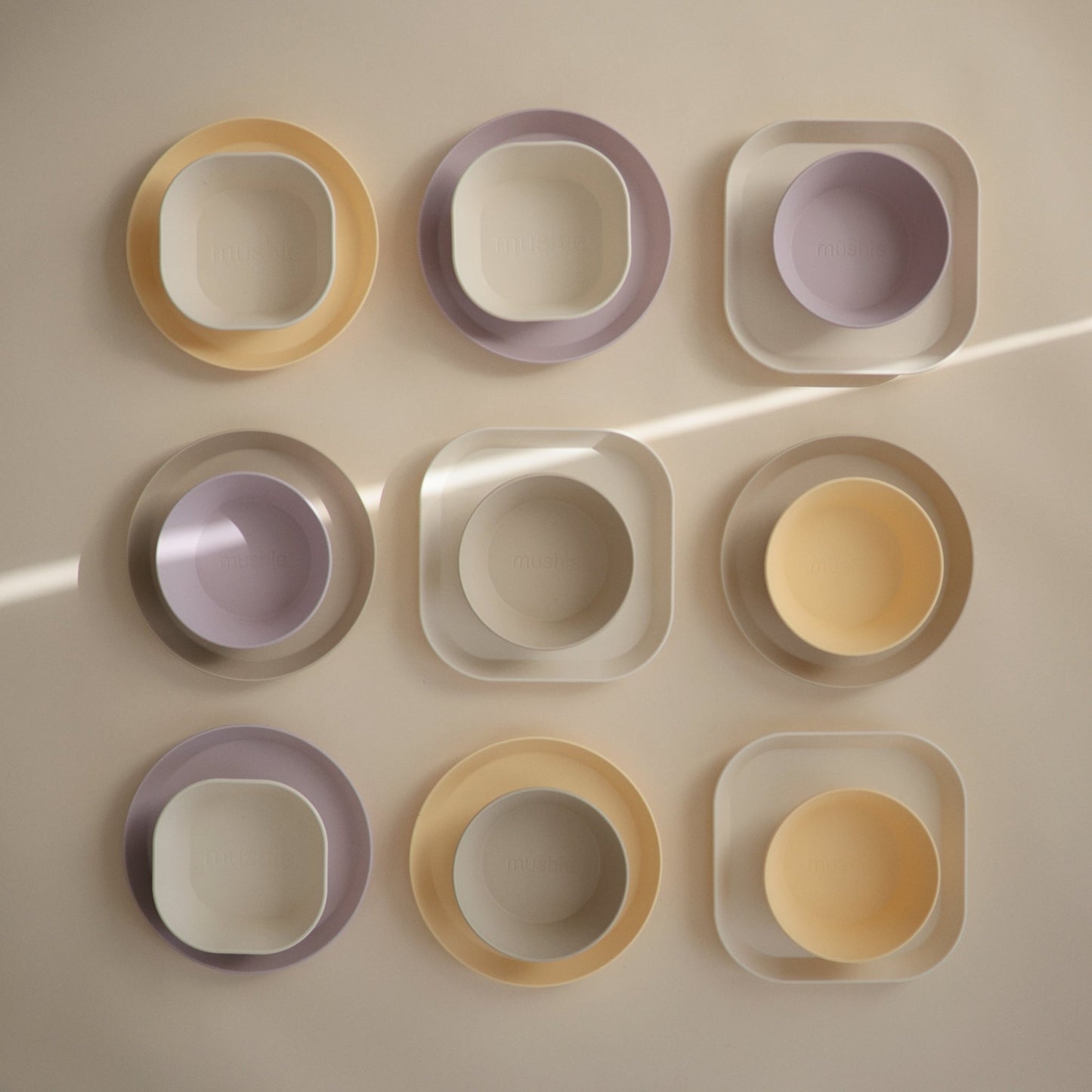Square Dinnerware Plates - Norani Baby