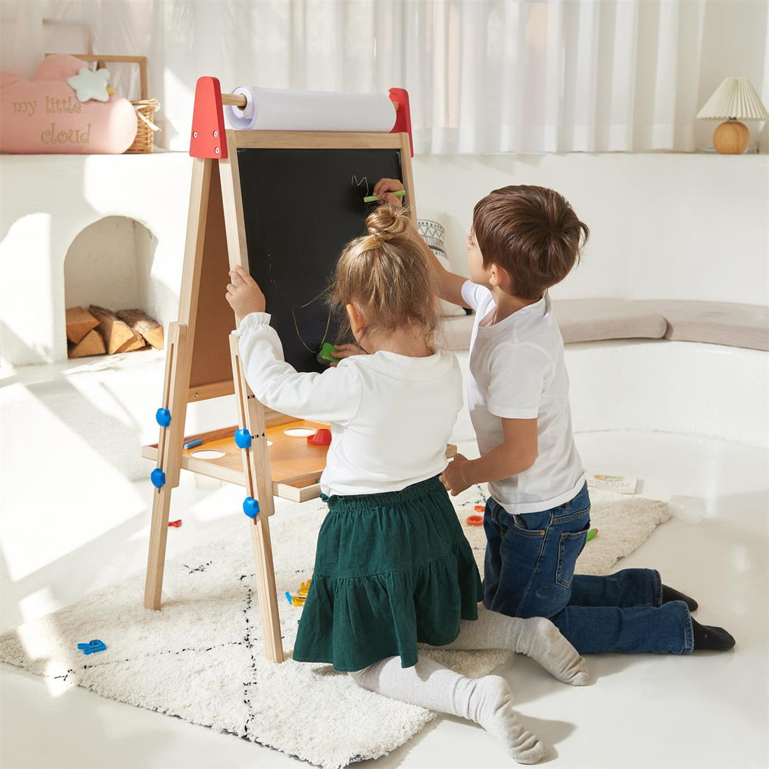 Tiny Land® 3 - in - 1 Art Easel for Kids - Norani Baby