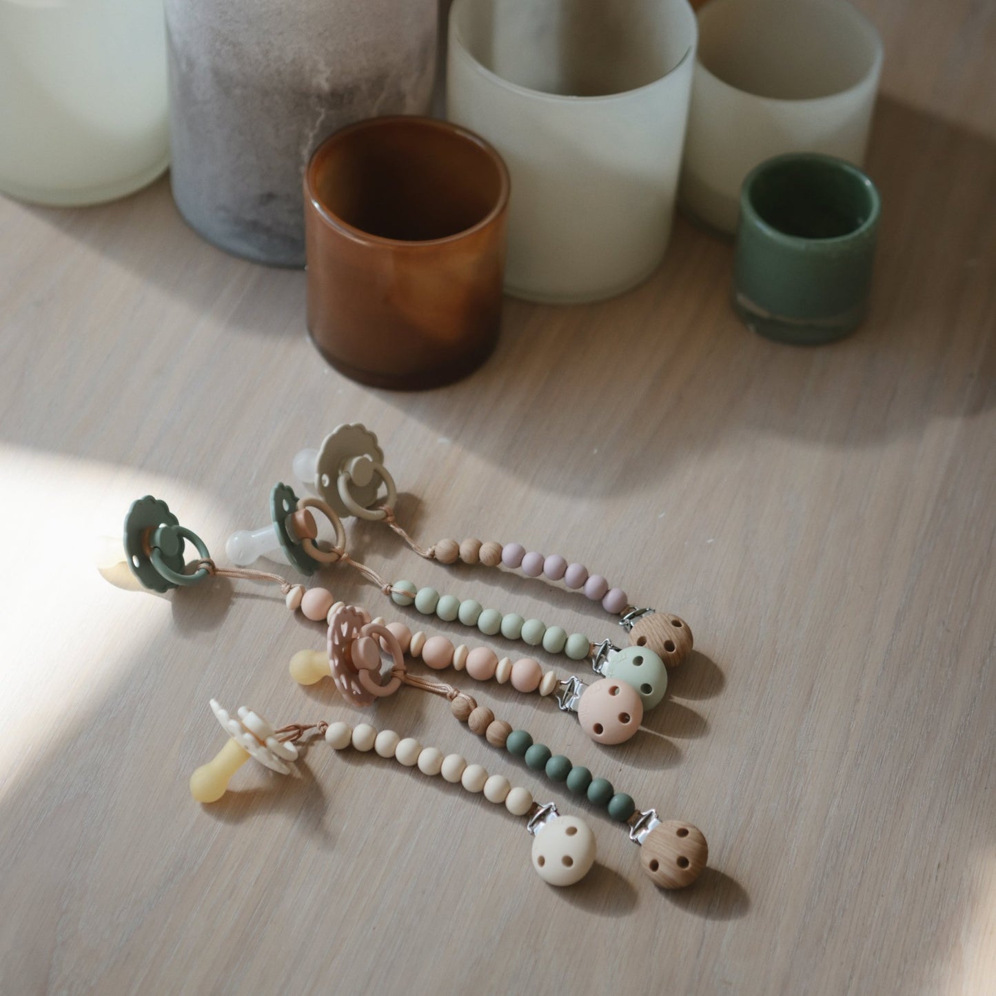 Silicone Pacifier Clip | Luna - Norani Baby