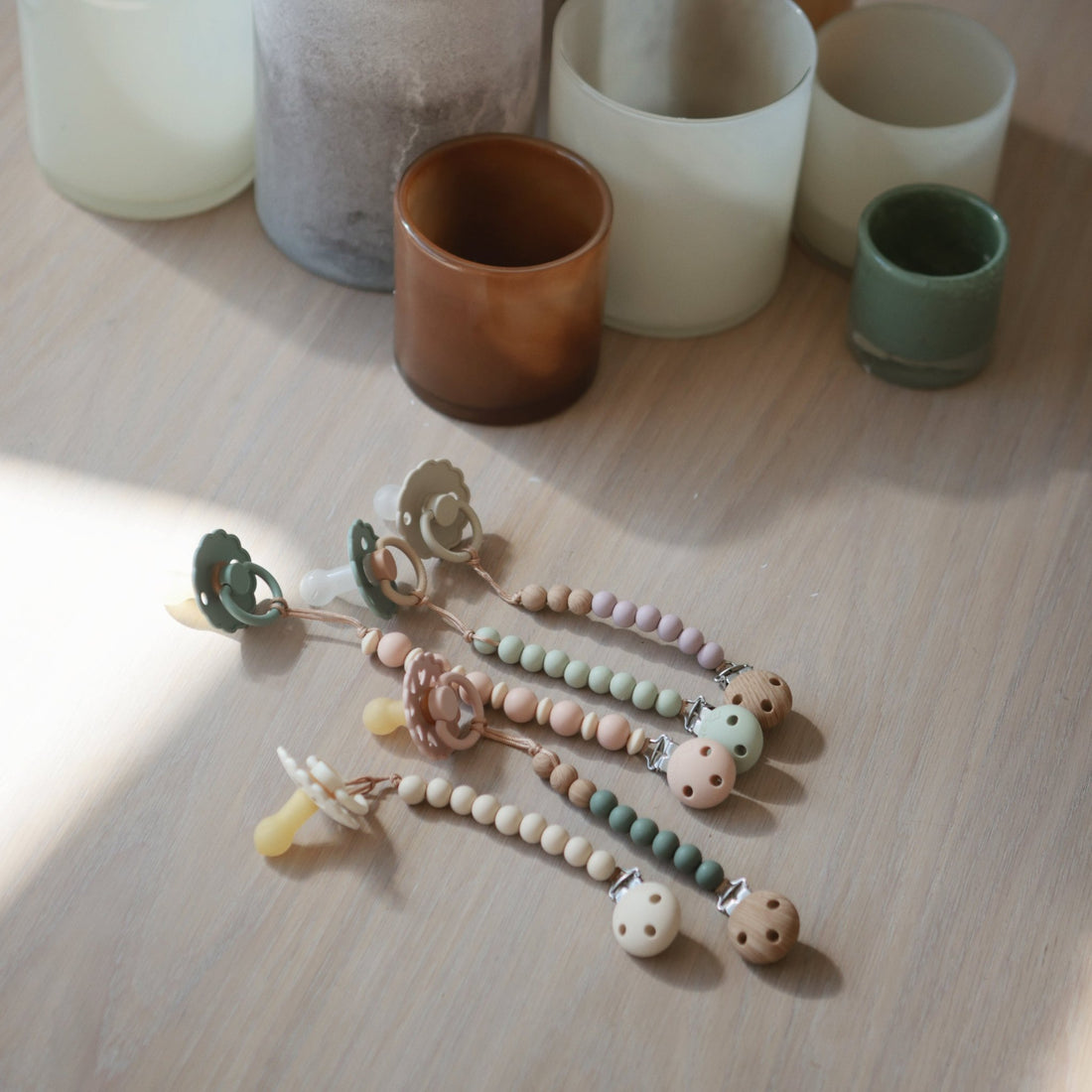 Silicone Pacifier Clip | Hera - Norani Baby